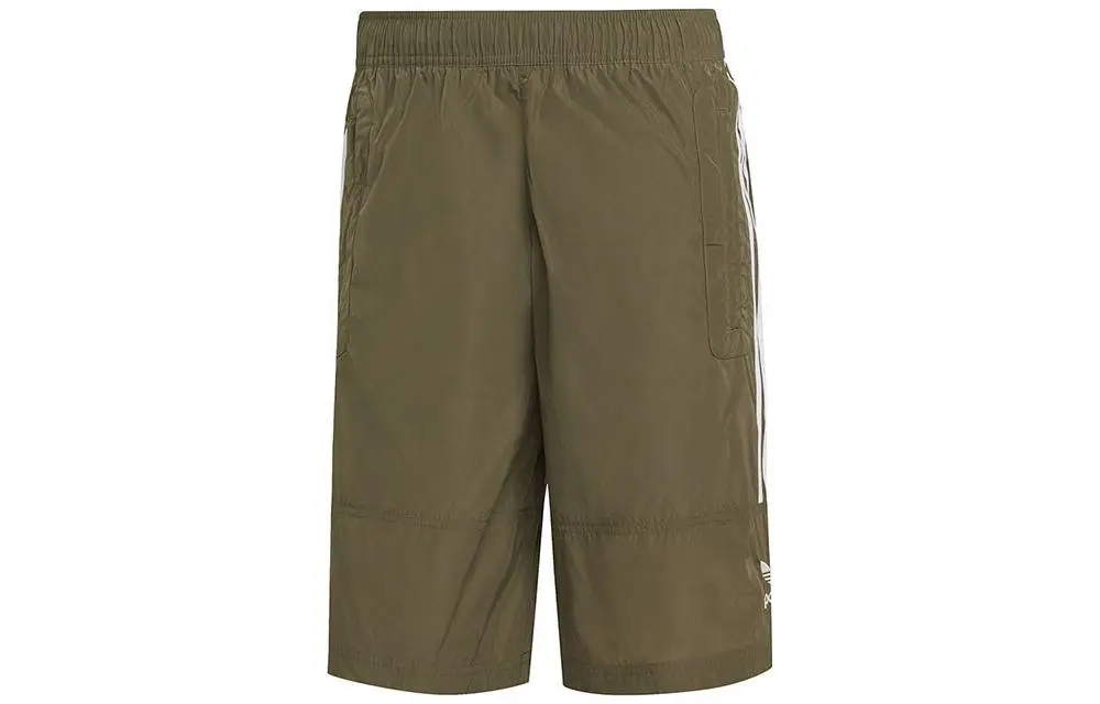 Adidas Originals ADICOLOR Casual Shorts Men's Olive Green