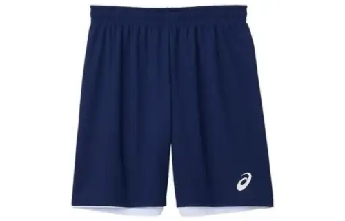 ASICS Casual Shorts Men's Blue Moderate