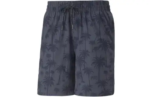 PUMA x Palm Tree Crew Collaboration, Golf Collection Casual Shorts Men's Blue