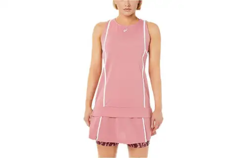 ASICS STRONG 92 Tank Tops Women's Pink Crew Neck Moderate Other