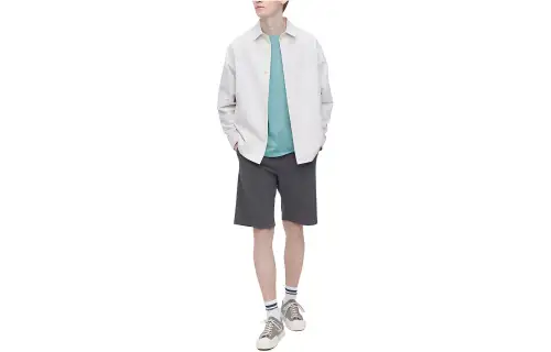 UNIQLO Casual Shorts Men's Dark Gray Moderate