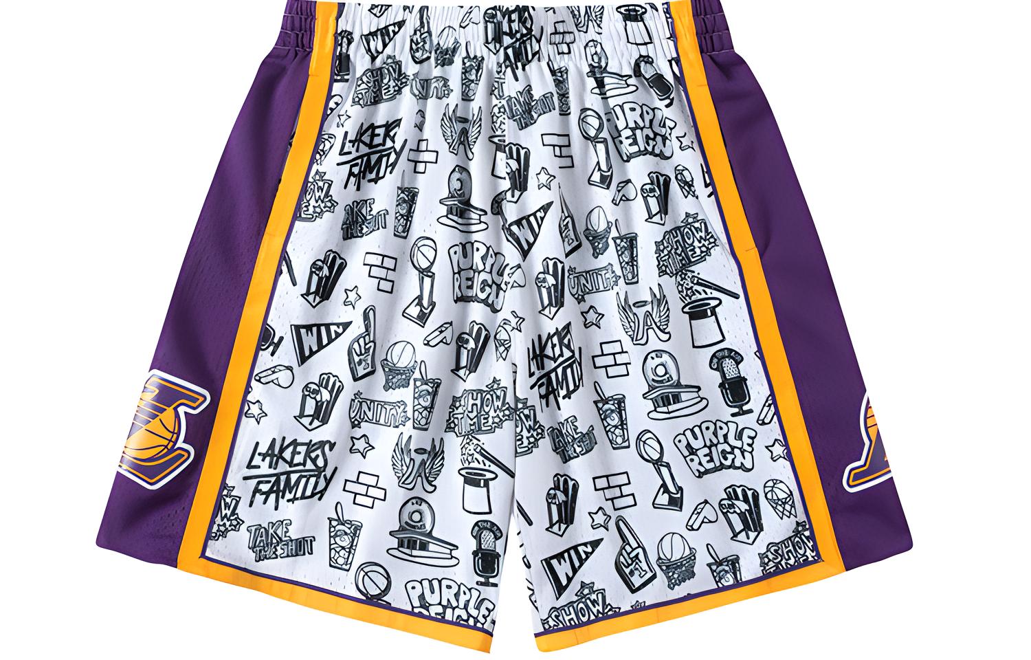 Mitchell Ness Basketball Shorts Men’s White