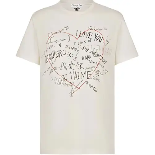 DIOR Quarterly New Products T Shirt Women's Ecru