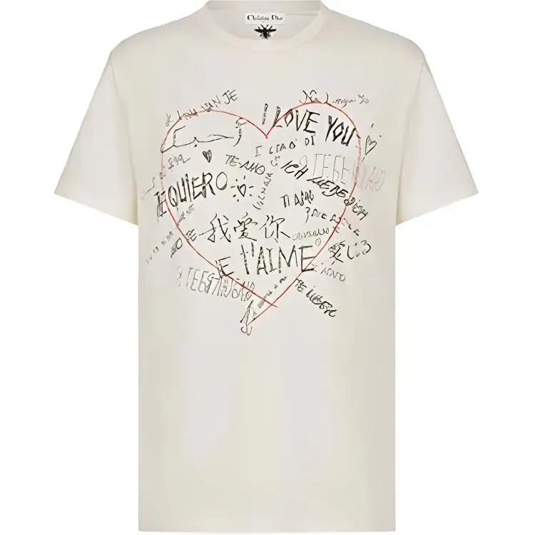 DIOR Quarterly New Products T Shirt Women's Ecru