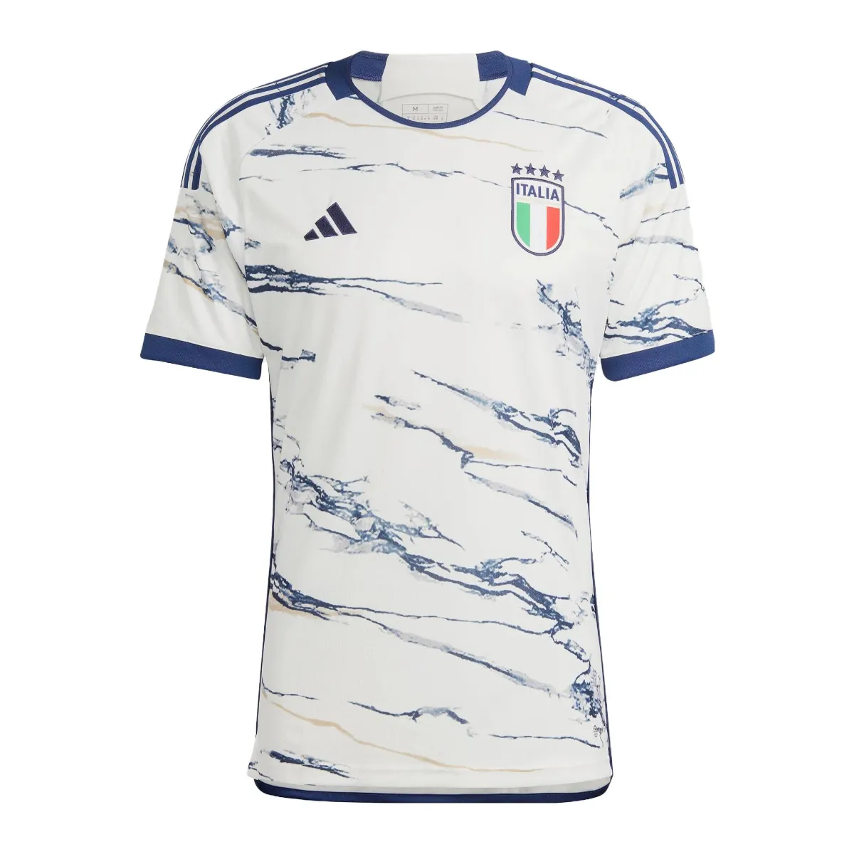 Adidas Italy National Team Soccer Jersey Fan Edition Men's Ecru