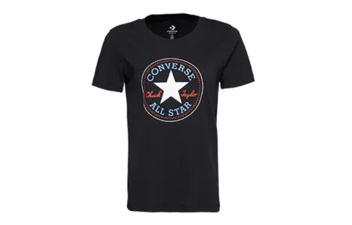 Converse All Star T Shirt Women's Black