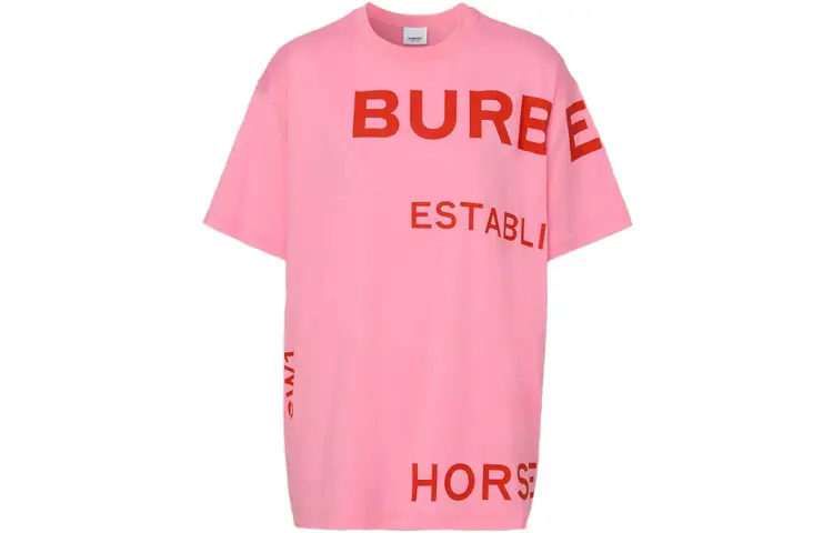 Burberry T Shirt Women's Bubble Gum Pink