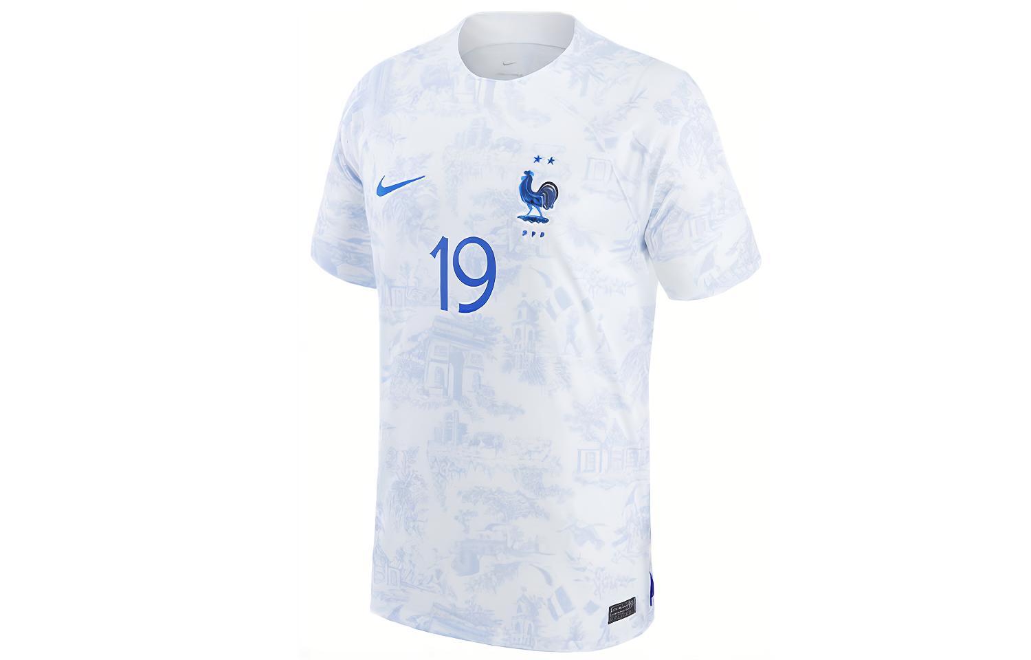 Nike France National Team 2022/23 Vapor Match Away Kylian Mbappe Men's Nike Dri-FIT Adv Soccer Jersey