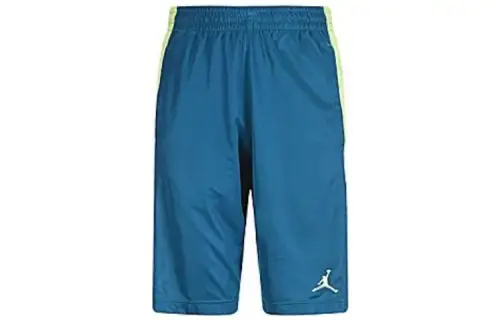 Jordan Basketball Shorts Men's Blue Moderate Straight Fit Pants