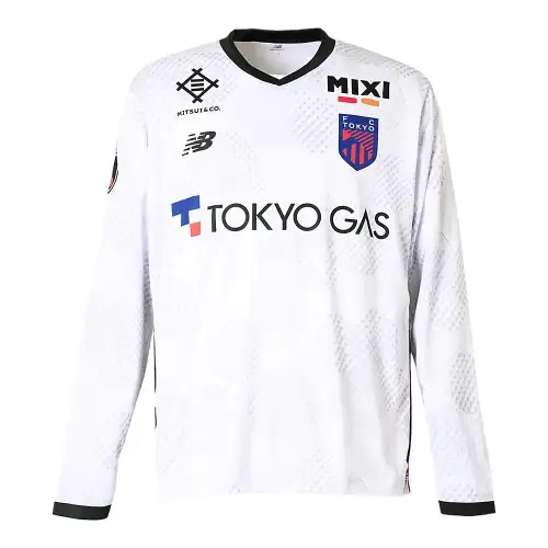 New Balance FCTokyo2ndLSJersey Soccer Jersey Men's White