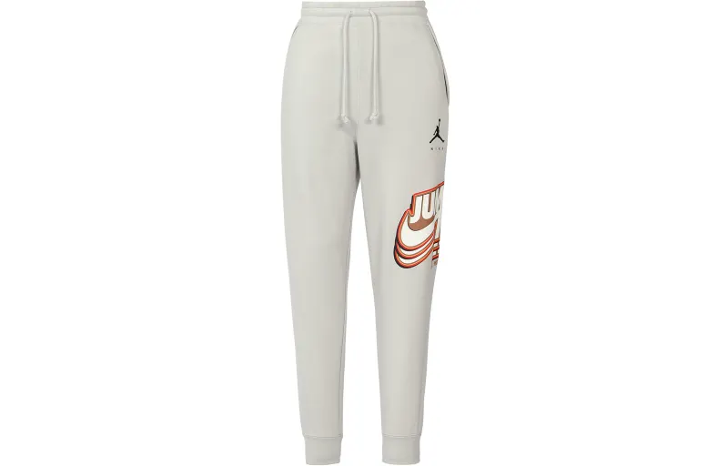 Jordan Sports Pants Men's Light Gray Thickened