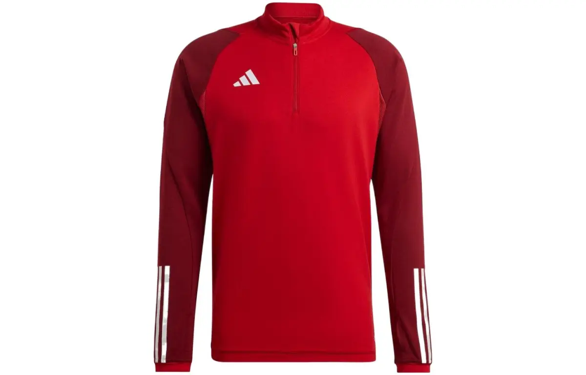 Adidas Soccer Jerseys Men's Red Moderate Straight Fit