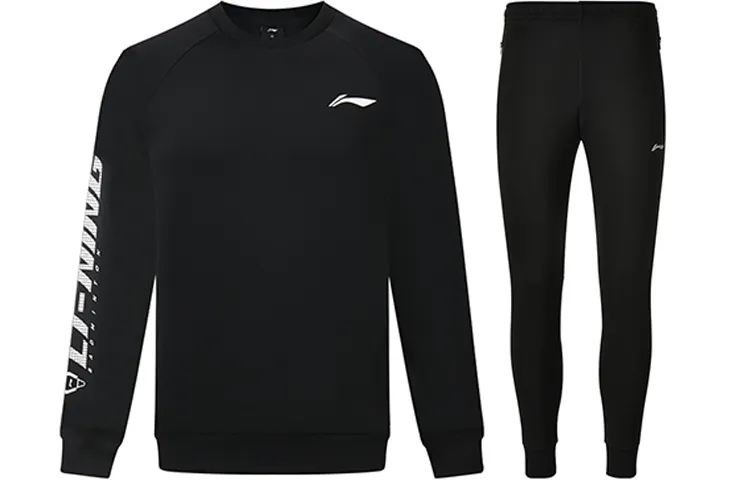 Li Ning Straight Fit Set Spring Fall Men's