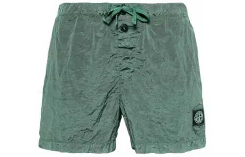 STONE ISLAND Slim Fit Metal Nylon Swim Trunks