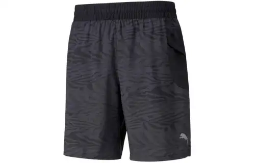 PUMA Casual Shorts Men's Black Moderate