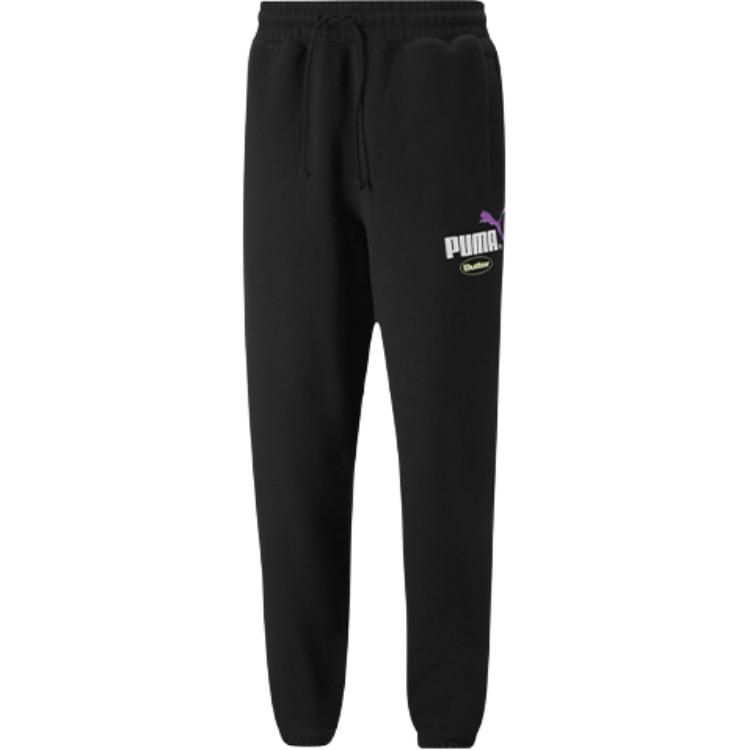 PUMA Sports Pants Unisex Black Moderate