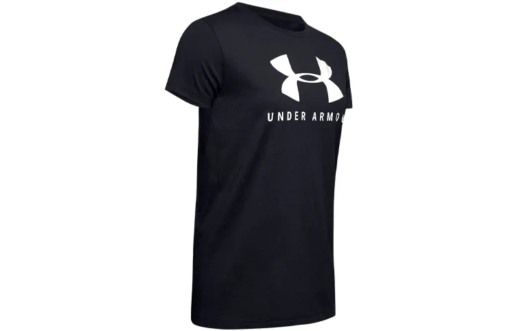 Under Armour Crew Neck T Shirt Women's Black