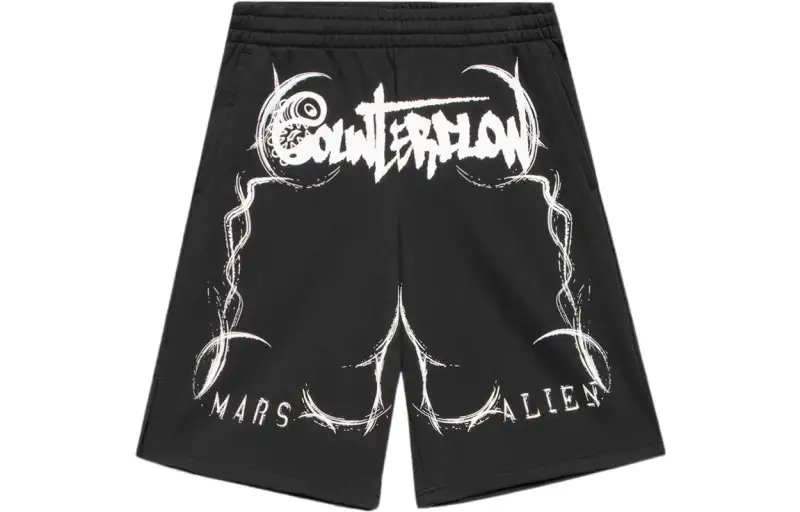 Li Ning CF Tracing Sports Shorts Men's Black Moderate