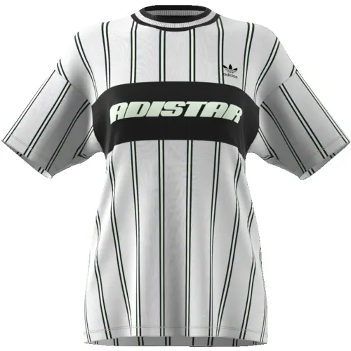 Adidas Originals Adistar T Shirt Women's White Stripes