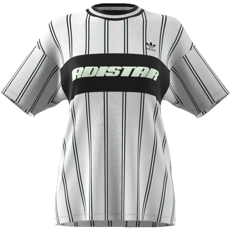Adidas Originals Adistar T Shirt Women's White Stripes