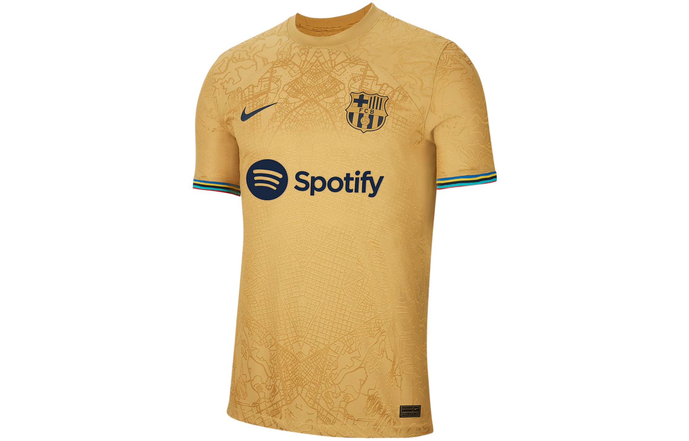 Nike Soccer Jerseys Men’s Yellow Moderate Straight Fit