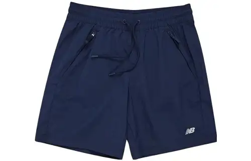 New Balance Casual Shorts Men's Marine Blue Moderate