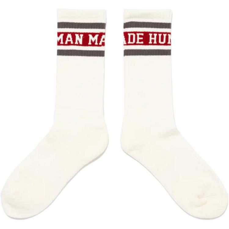 HUMAN MADE Stripe logo Socks