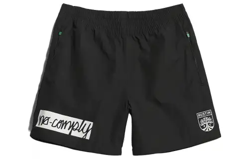 Adidas Originals NO COMPLY X AUSTIN FC Casual Shorts Men's Black Moderate