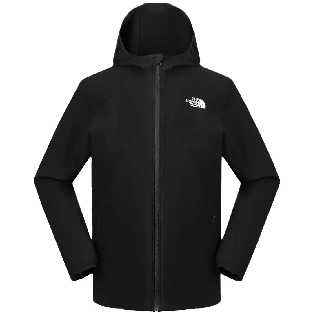 THE NORTH FACE SS25 Breathable Windproof UV Protection Sun Protection Clothing Men's JK3/Cosmic Black
