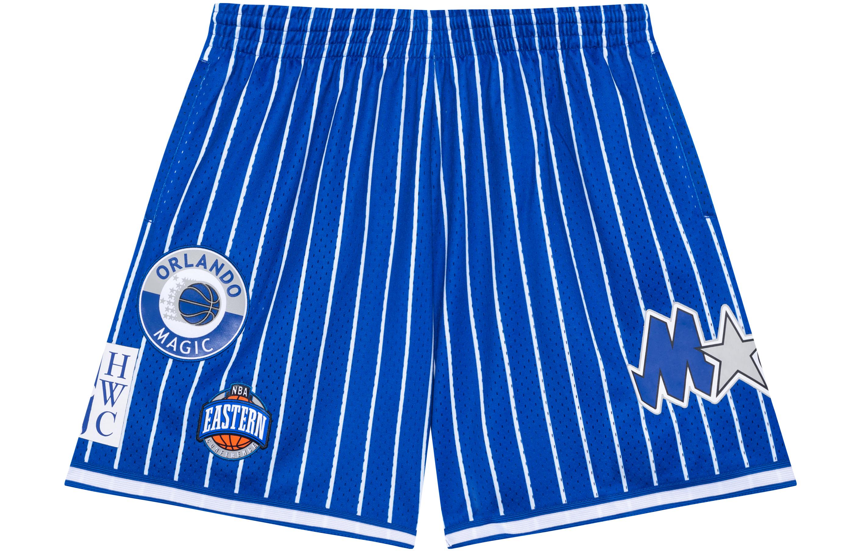 Mitchell Ness Basketball Shorts Unisex Royal Blue White