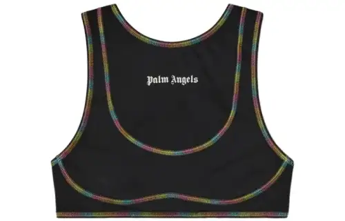 Palm Angels Rainbow Miami sports bra