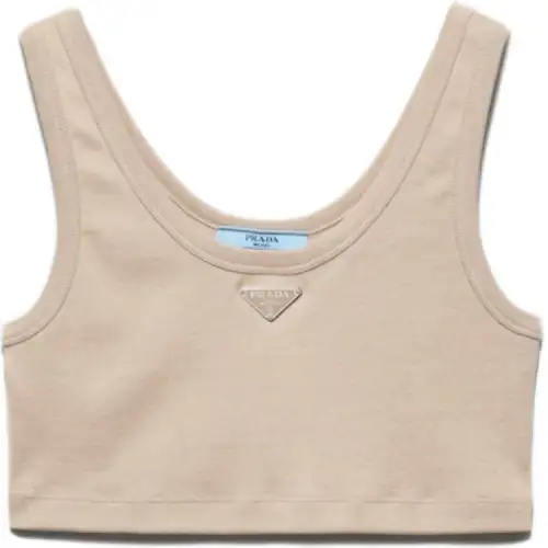 PRADA FW24 Tank Top Women's Light Pink