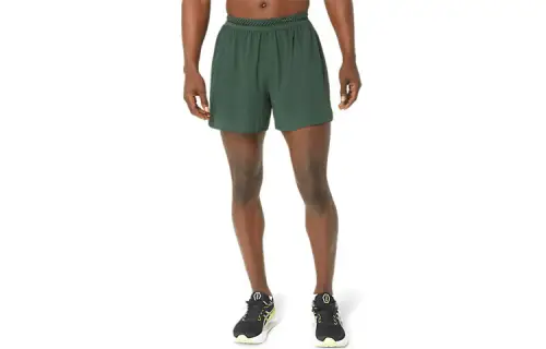 ASICS Casual Shorts Men's Green Moderate
