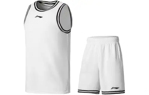Li Ning, basketball vest sleevless, shorts, trousers, sports suit, print, mid rise, men's style