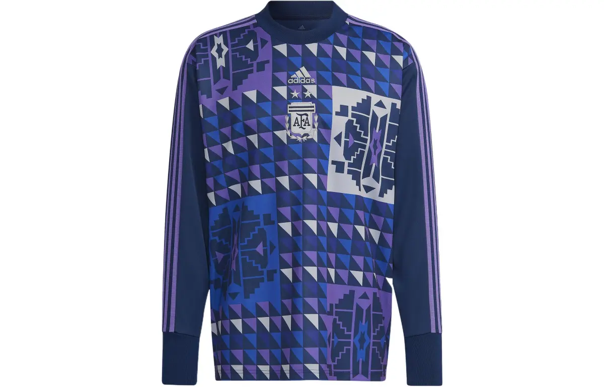 Adidas Argentina National Team Soccer Jerseys Men's Blue Moderate