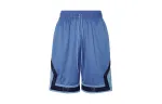 Jordan Basketball Shorts Men's Blue Moderate Straight Fit Pants