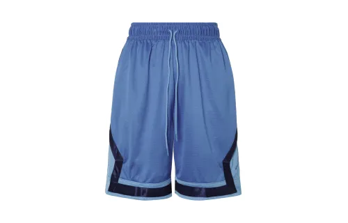 Jordan Basketball Shorts Men's Blue Moderate Straight Fit Pants