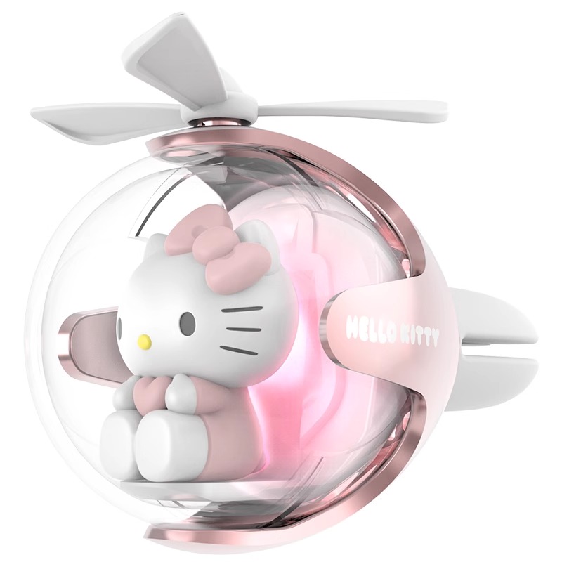 Sanrio Sanrio xHelloKitty/Hello Kitty Kuromi Car Aromatherapy Cute Car Fragrance Car Interior Perfume Air Conditioning Outlet Car Ornaments Aromatherapy Fragrance