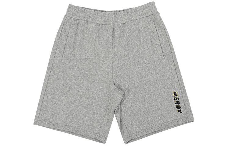 Nerdy Sports Shorts Unisex Gray Moderate