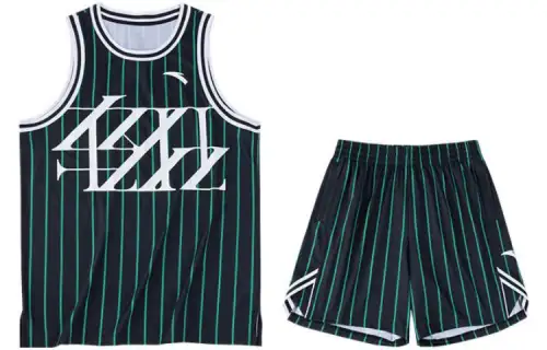 Basketball T-shirt with letters, shorts, set, with your logo imprint, print, men's style