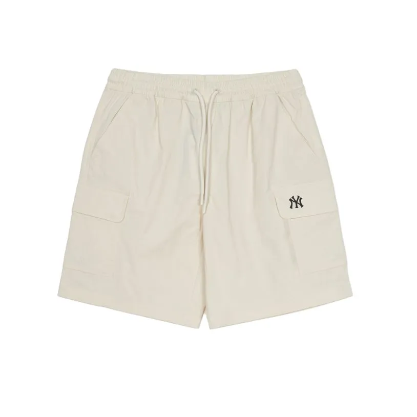 MLB GofcoreBasic New York Yankees Cargo Shorts Unisex Dark Cream
