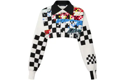 LOUIS VUITTON Crop Top Women's White