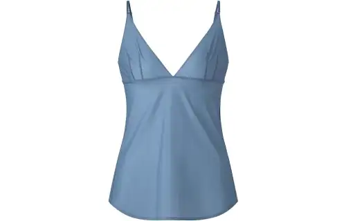 UNIQLO X MAME KUROGOUCHI UNIQLO X Mame Kurogouchi Tank Tops Women's Blue Straight Fit
