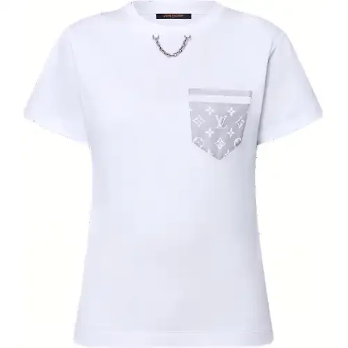Lv Monogram Pocket T Shirt