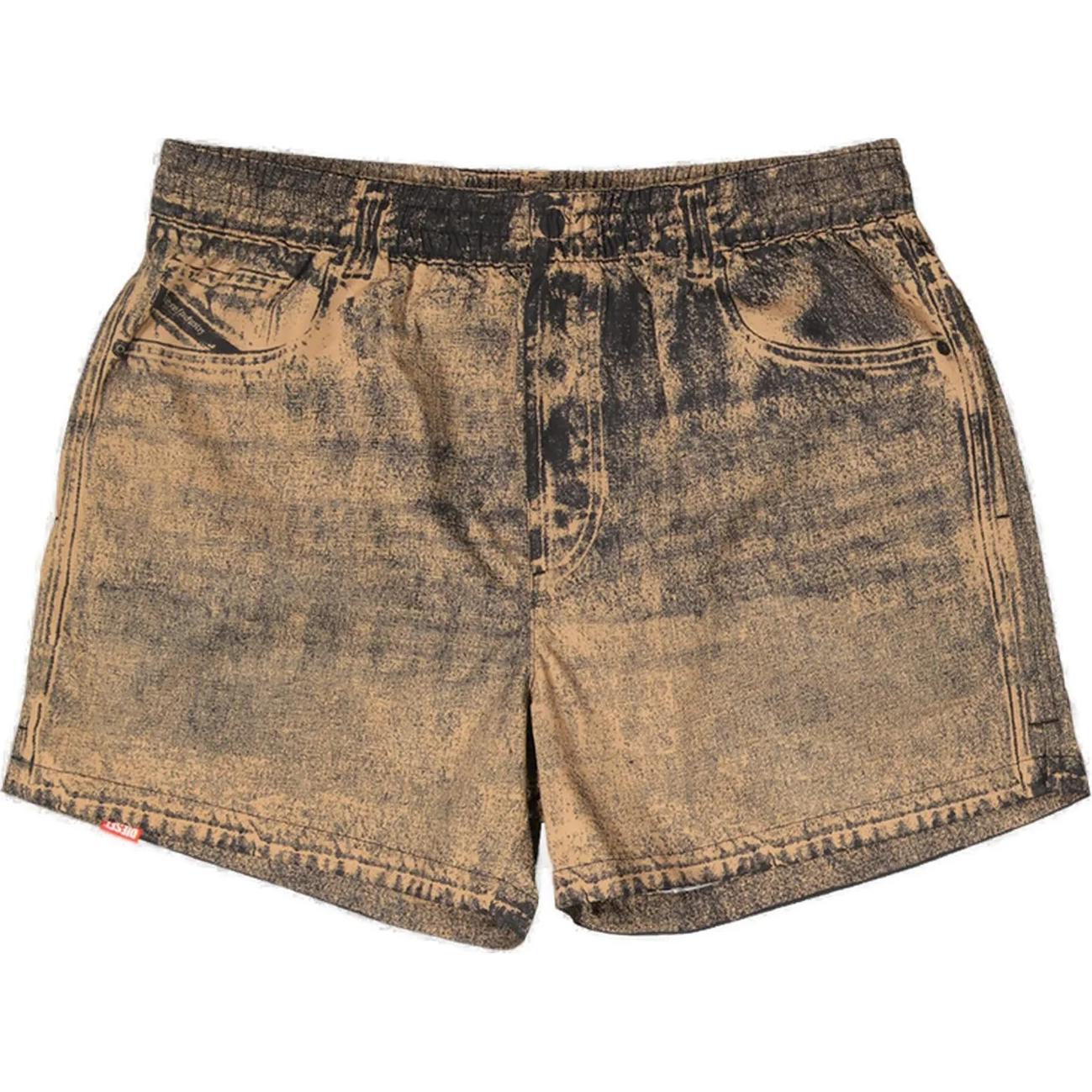 DIESEL Ken 37 Dnm Mid Length Swim Shorts