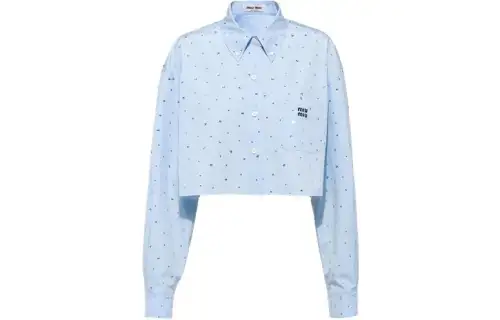 MIU MIU FW22 Shirt Women's Blue
