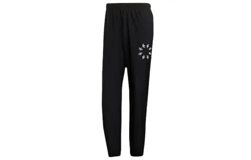 Adidas Originals Sports Pants Men's Black Moderate