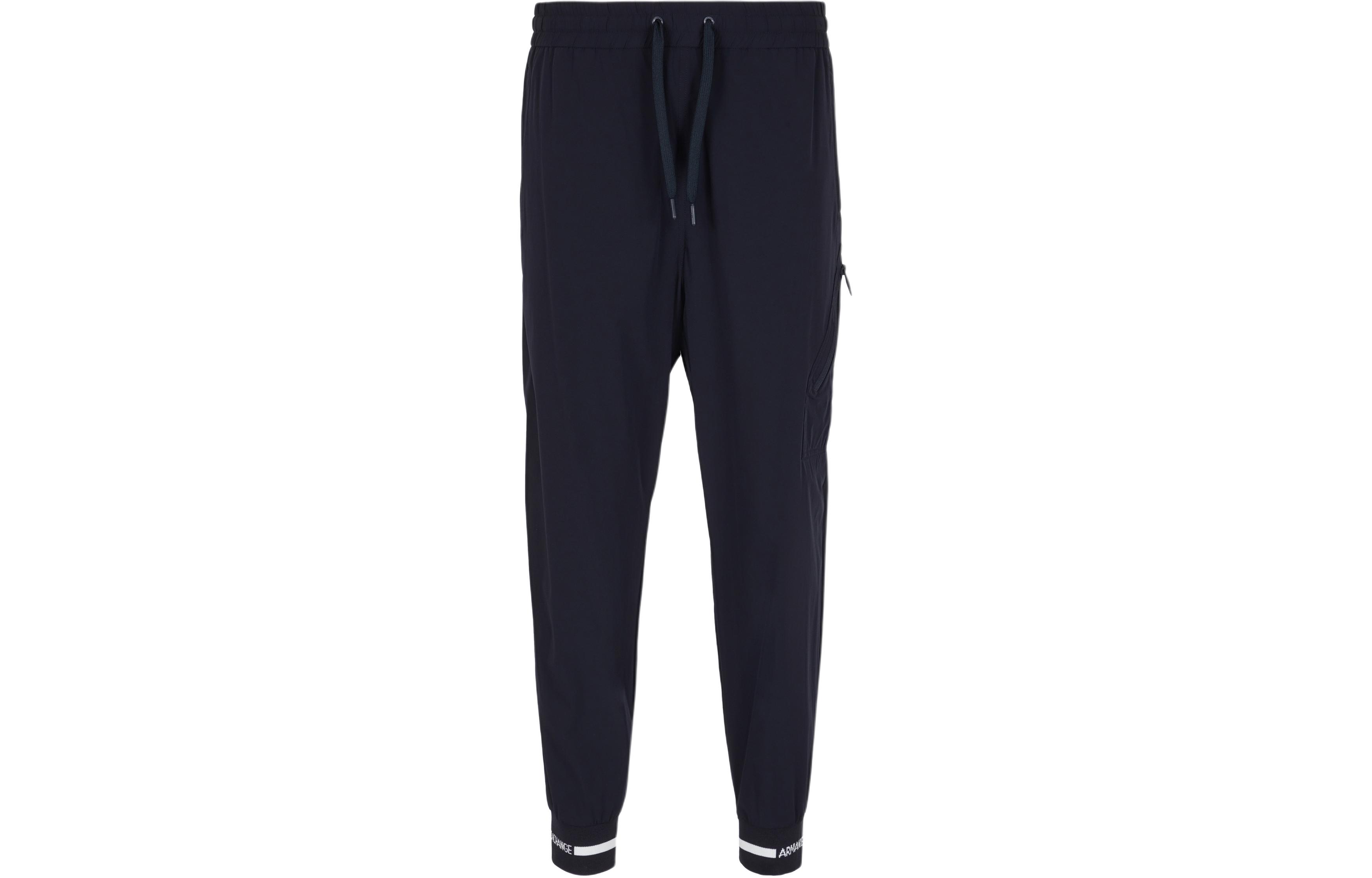 ARMANI EXCHANGEAE SS24 Casual Pants Men's Dark Blue