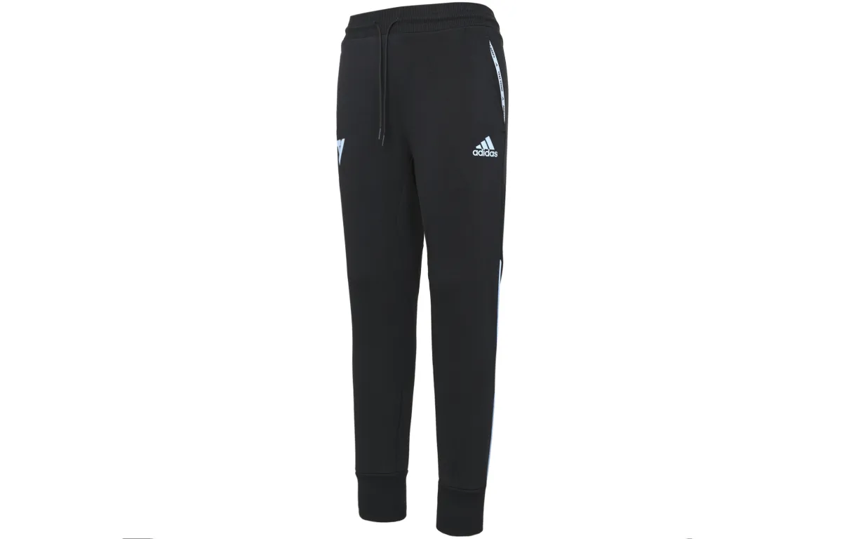 Adidas Sports Pants Men's Black Moderate