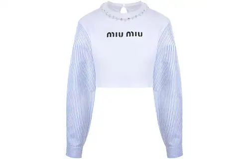 MIU MIU SS22 T Shirt Women's White